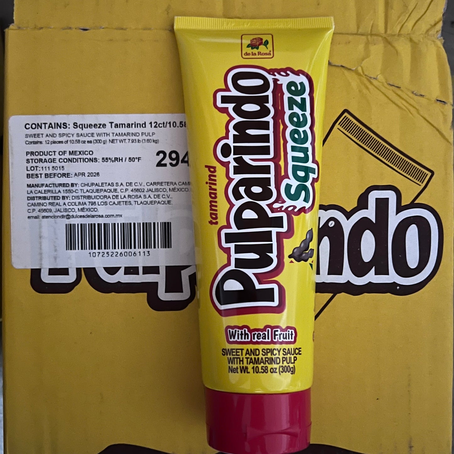Pulparindo squeeze Tamarindo 10.58oz