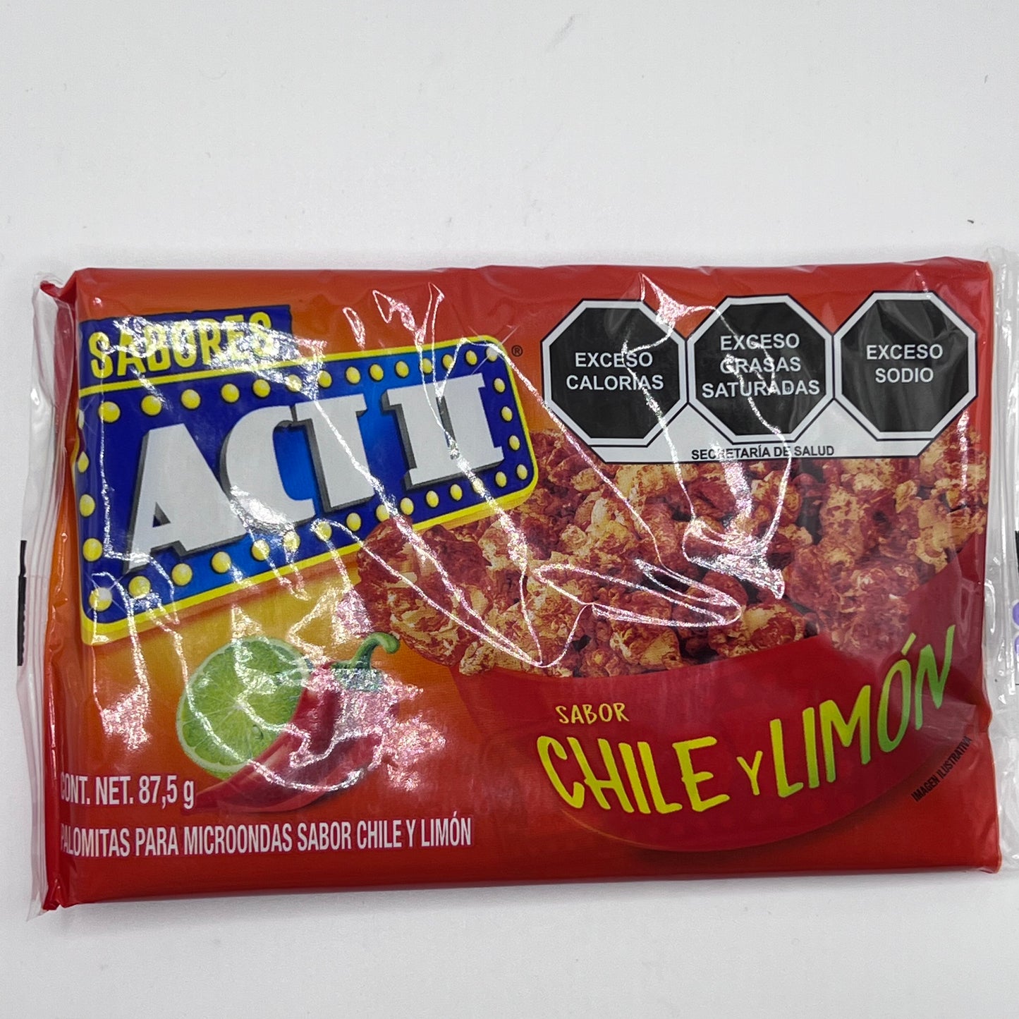 Act II sabor chile y limón