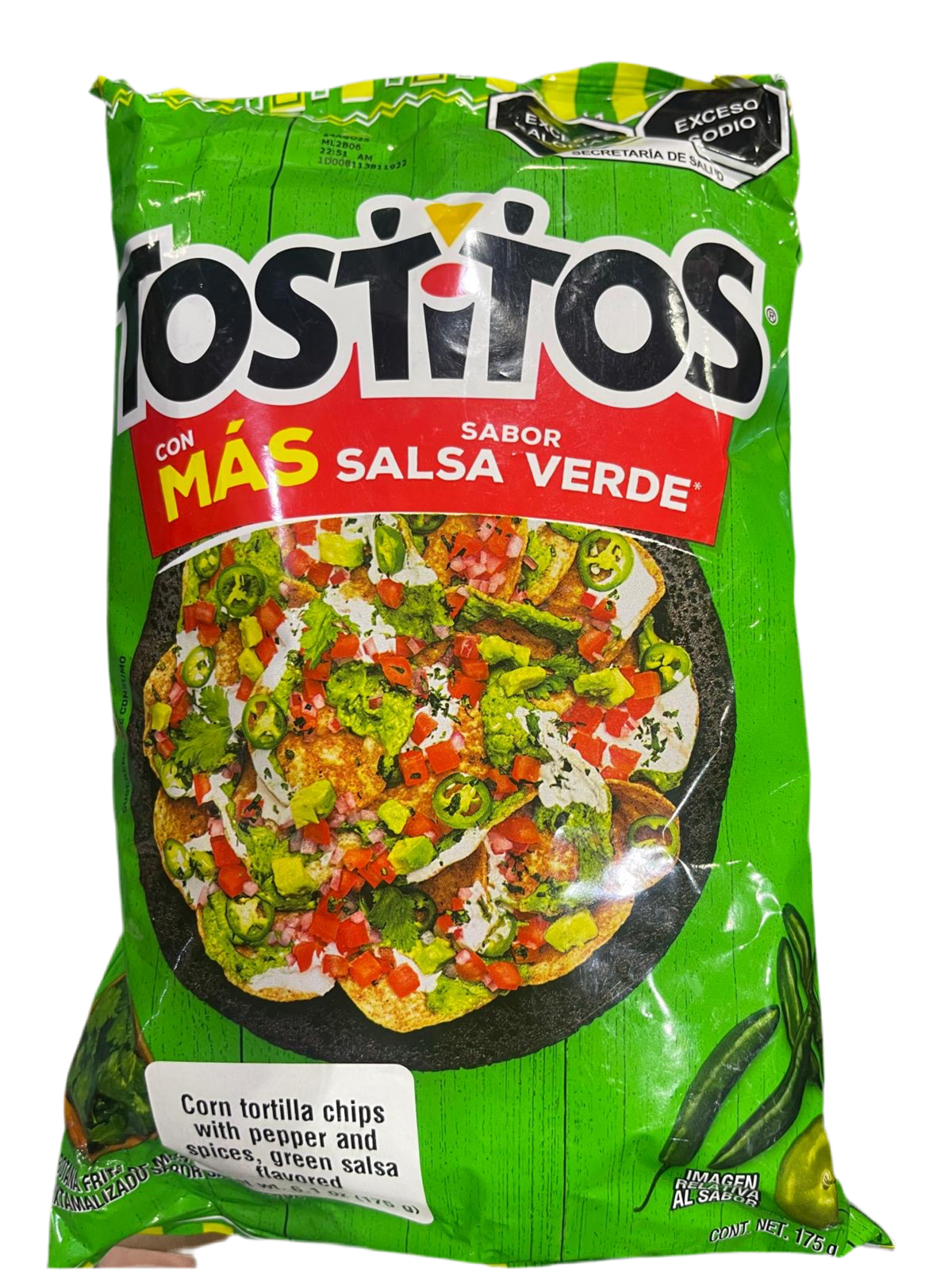 Tostitos salsa verde 175gramos