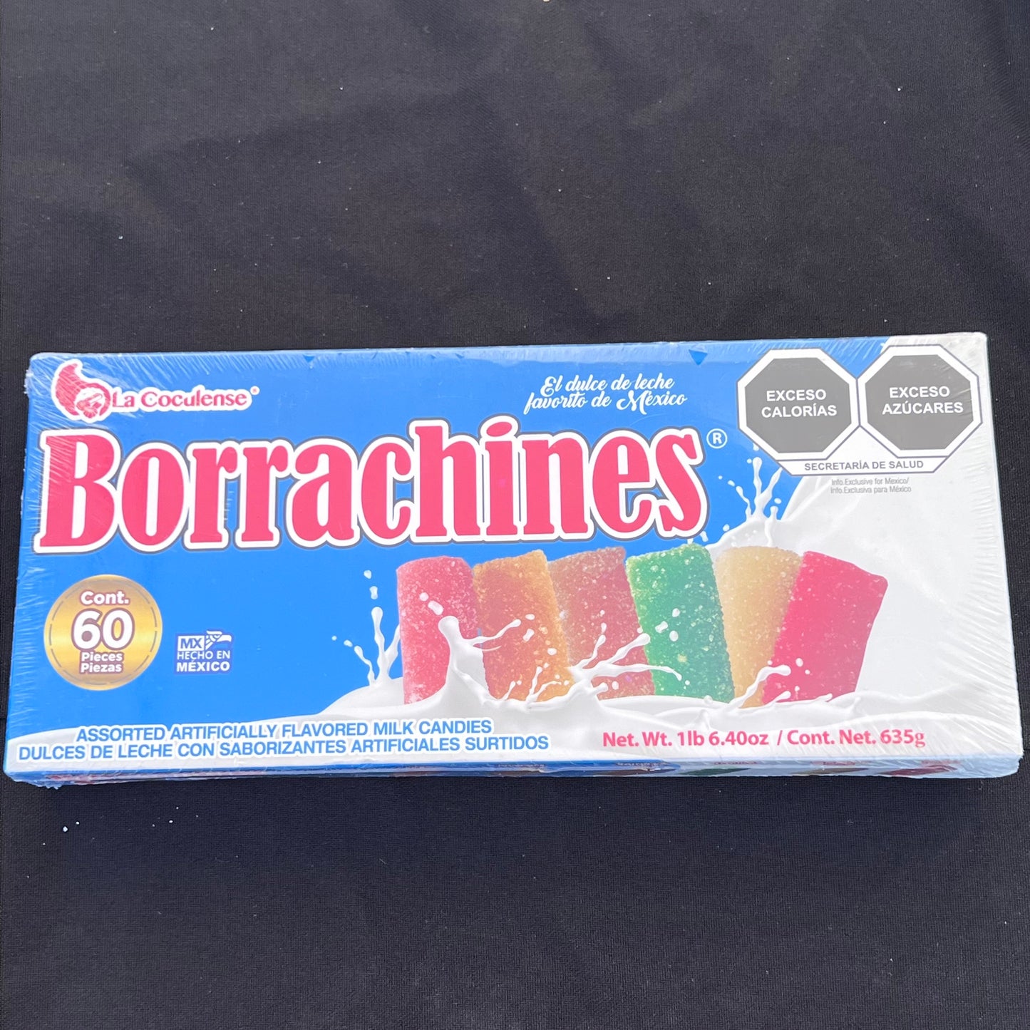 Borrachines 60 piezas