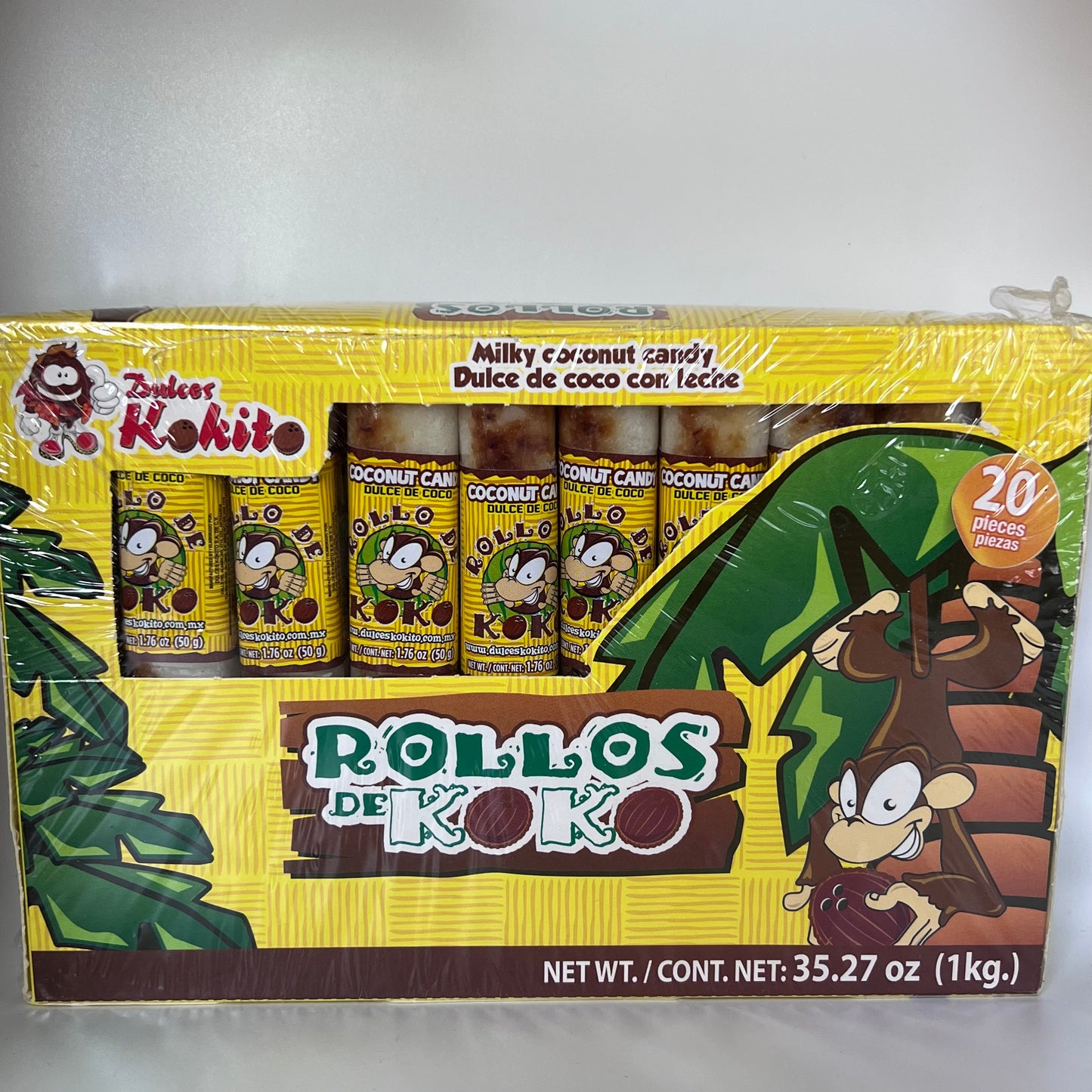 Rollos de koko 20piezad