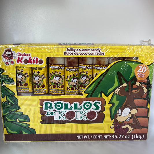 Rollos de koko 20piezad