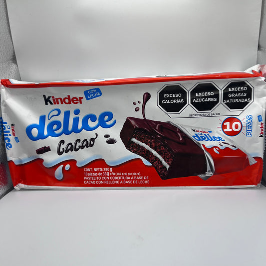 Kinder Delice Cacao 10 piezas