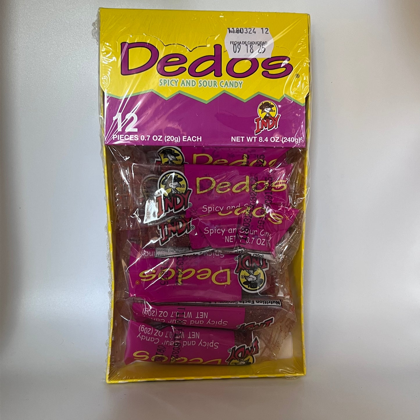 Dedos 12 piezas