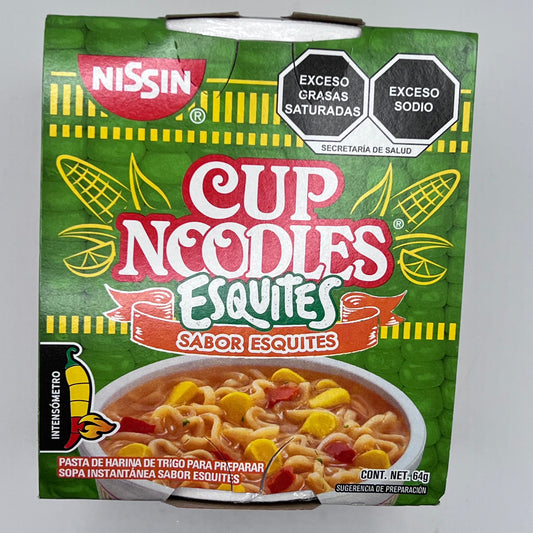 Nissin Cup Noodles Esquites