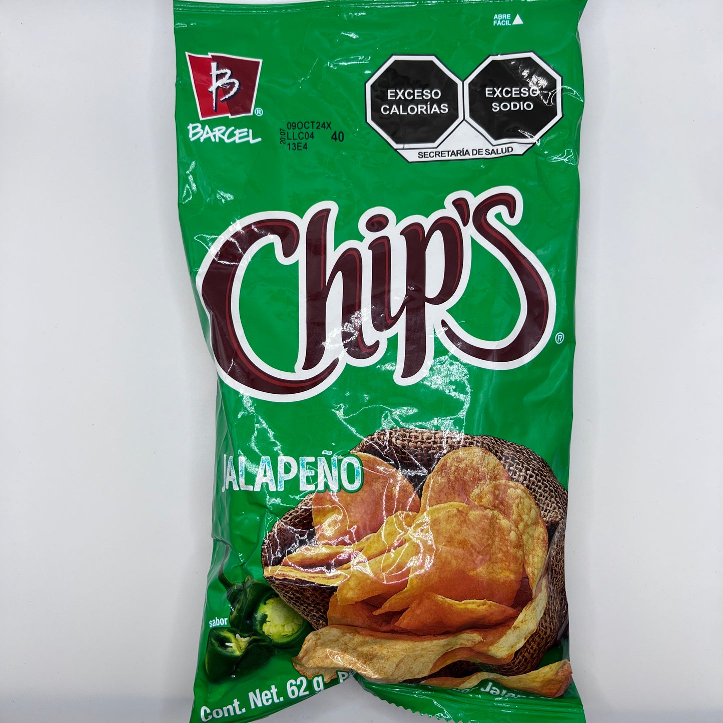 Chips Jalapeño 62g